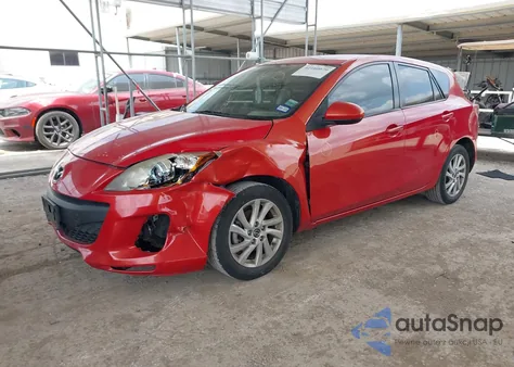 2013 Mazda Mazda3 I Touring from USA, damaged, VIN JM1BL1L71D1782081